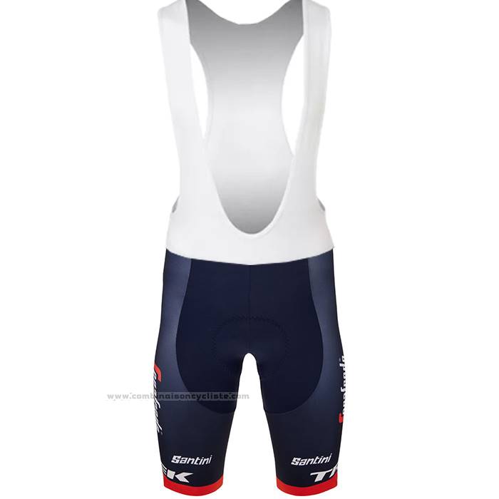 2023 Maillot Cyclisme Trek Segafredo Orange Blanc Manches Courtes et Cuissard